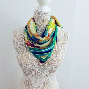 S A L E ! Vintage Missoni silk scarf <—